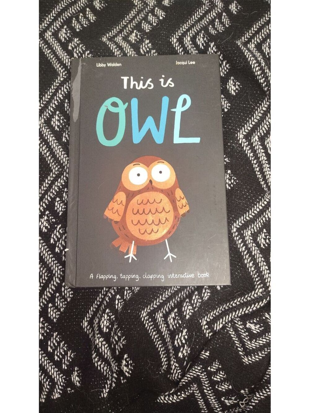 Owl Interactive Board Book Kane Miller 2019 Lift Flap Pop Up Children's Book